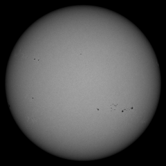 Image of Sun's photosphere