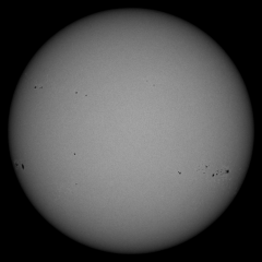 Image of Sun's photosphere