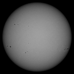 Image of Sun's photosphere