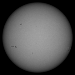 Image of Sun's photosphere