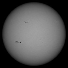 Image of Sun's photosphere