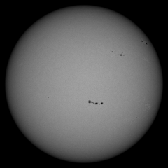 Image of Sun's photosphere