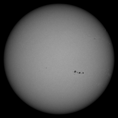 Image of Sun's photosphere