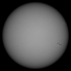 Image of Sun's photosphere