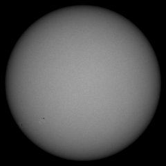 Image of Sun's photosphere