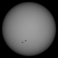 Image of Sun's photosphere