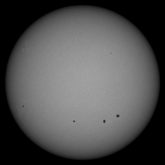 Image of Sun's photosphere