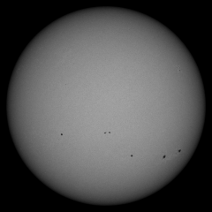 Image of Sun's photosphere