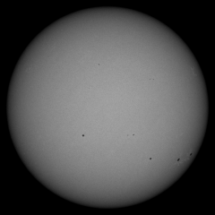 Image of Sun's photosphere