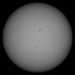 Image of Sun's photosphere