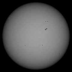 Image of Sun's photosphere