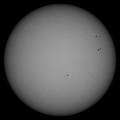 Image of Sun's photosphere