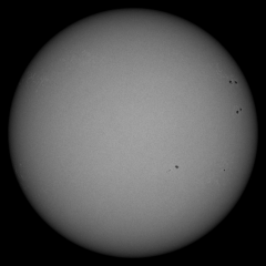 Image of Sun's photosphere