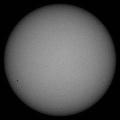 Image of Sun's photosphere