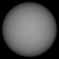 Image of Sun's photosphere