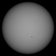 Image of Sun's photosphere