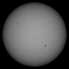 Image of Sun's photosphere