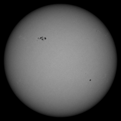 Image of Sun's photosphere