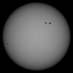 Image of Sun's photosphere