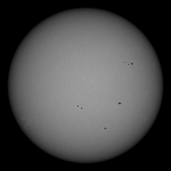 Image of Sun's photosphere