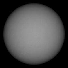 Image of Sun's photosphere