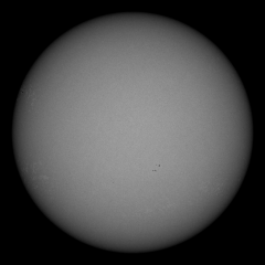 Image of Sun's photosphere