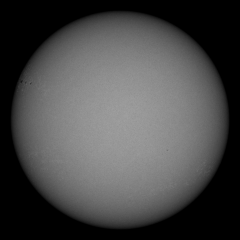 Image of Sun's photosphere