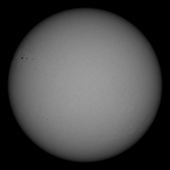 Image of Sun's photosphere