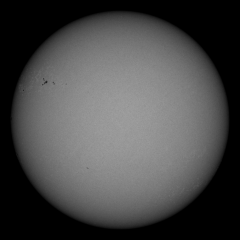 Image of Sun's photosphere