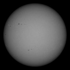 Image of Sun's photosphere