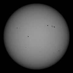 Image of Sun's photosphere