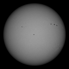 Image of Sun's photosphere