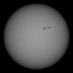 Image of Sun's photosphere