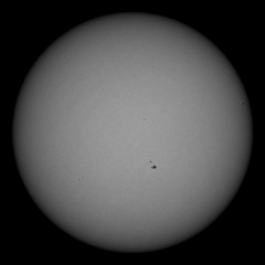 Image of Sun's photosphere