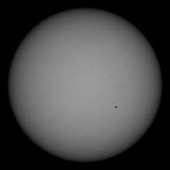 Image of Sun's photosphere