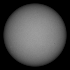 Image of Sun's photosphere