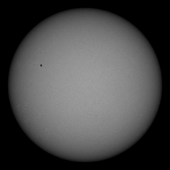 Image of Sun's photosphere