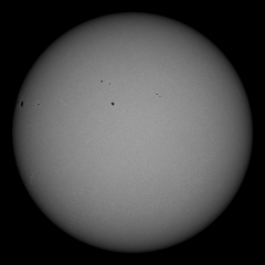 Image of Sun's photosphere