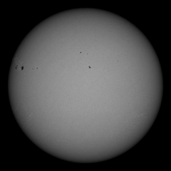 Image of Sun's photosphere