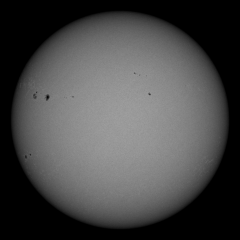 Image of Sun's photosphere