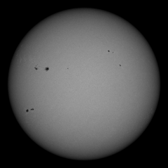 Image of Sun's photosphere