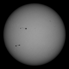 Image of Sun's photosphere