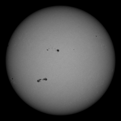 Image of Sun's photosphere