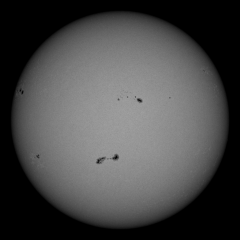 Image of Sun's photosphere