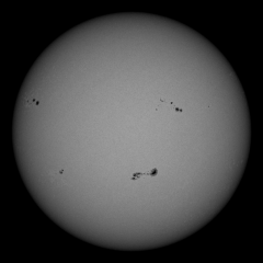 Image of Sun's photosphere