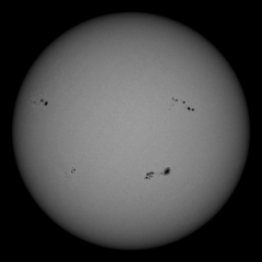 Image of Sun's photosphere