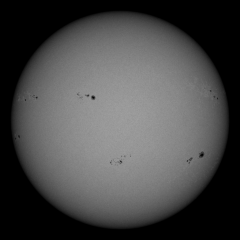 Image of Sun's photosphere