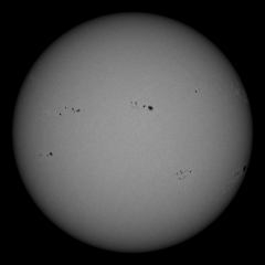 Image of Sun's photosphere