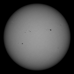 Image of Sun's photosphere