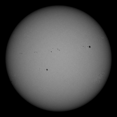 Image of Sun's photosphere